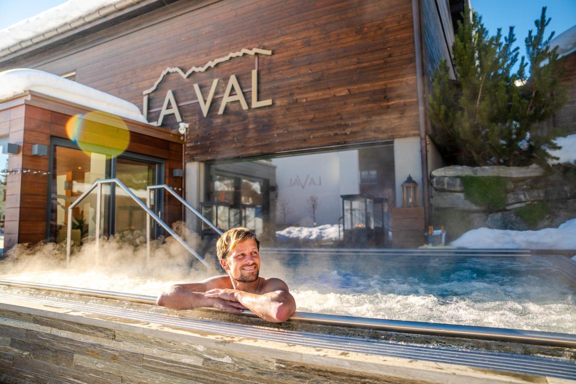 La Val Hotel & Spa Breil/Brigels Bagian luar foto